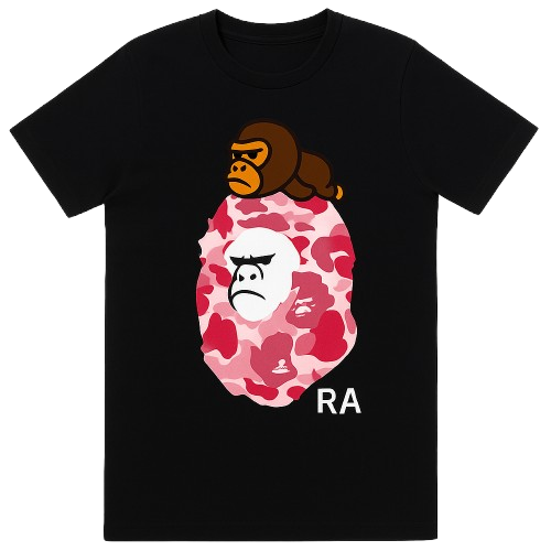 Baype Big Face Pink Camo