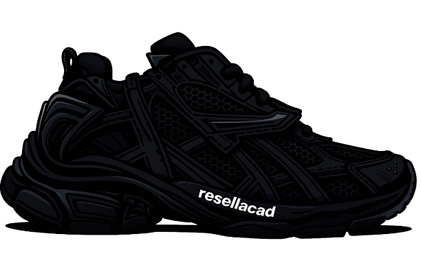 ResellAcad All Black Runner